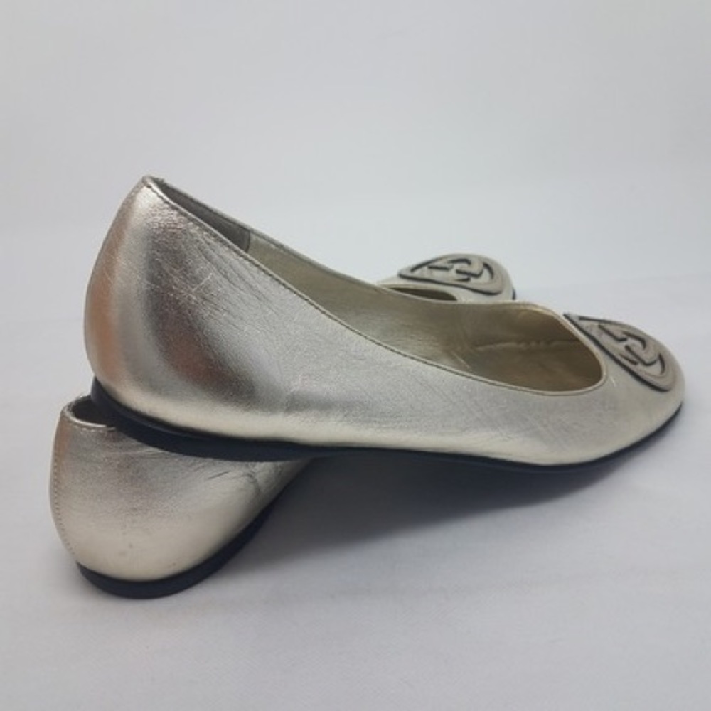 ❌SOLD ❌💯 Authentic Gucci Silver Metallic